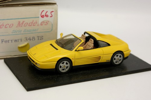 Héco resin models 1/43 - Ferrari 348 TS yellow