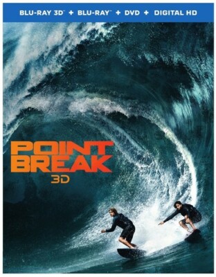 Point Break (3D Blu-ray/ Blu-ray, 2015) Édgar Ramírez, BRAND NEW