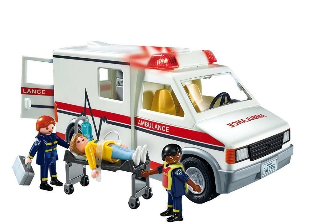 Playmobil 5681 救急車セット PLAYMOBIL] RESCUE AMBULANCE - 5681 - City Action - New | eBay
