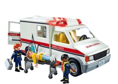 PLAYMOBIL] RESCUE AMBULANCE - 5681 - City Action - New | eBay