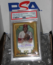 [PSA 9] 2024 Topps Gilded Collection Gold Autographs Steve Carlton Auto 17/25