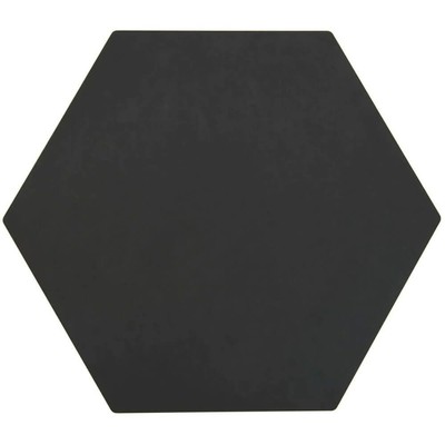 Hexagon Display/Serving Board, 9-Inch by 8-Inch, Slate