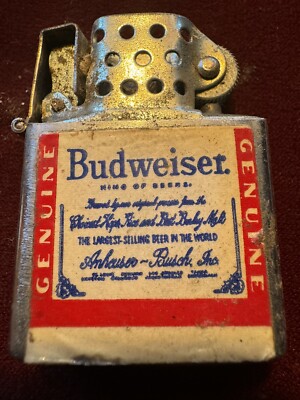 Budweiser'' Penguin ''Lighters Need Work Never Used Missing Top