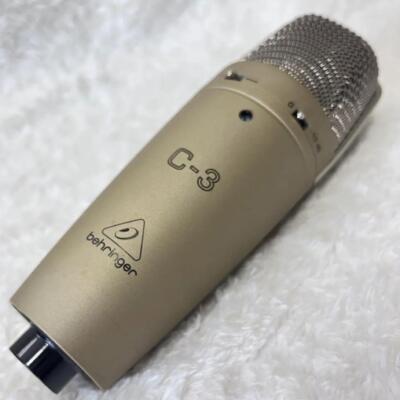 Behringer C-3 Kondensator Mikrofon Studio Gesangsinstrument Richtungsumschaltung