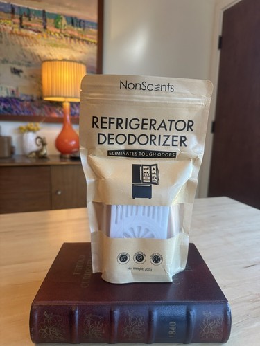 NonScents Refrigerator Deodorizer - Outperforms Baking Soda - Fridge and Freezer - Picture 2 of 8
