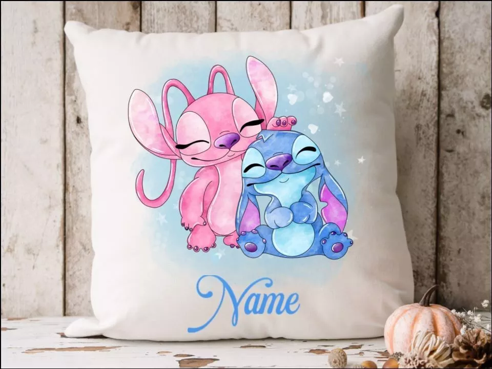 Personalised cushion cheap with name