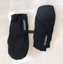 Youth Padded Black Ski Gloves With Faux Fur Lining By Scott Sz M LKNW