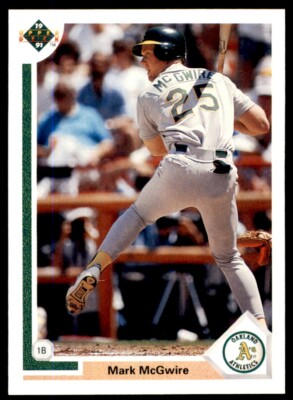 1991 Upper Deck #174 Mark McGwire sfLX2w | eBay