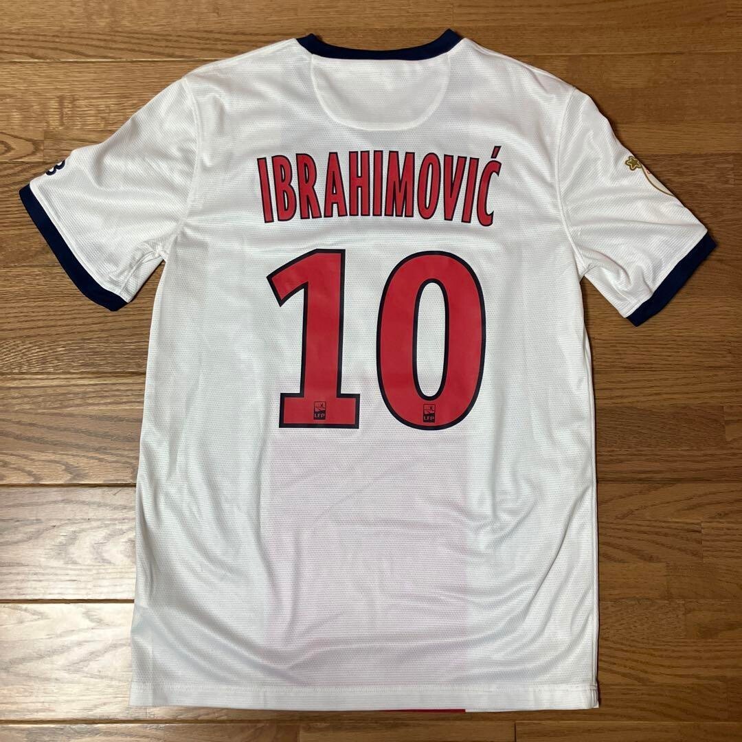Ibrahimovic PSG Away Jersey #10 S Size Football Shirt Soccer Kit F
