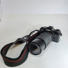 Minolta X-700 35mm Strap MD 70-210mm f/4 Zoom Lens Japan Read Desc