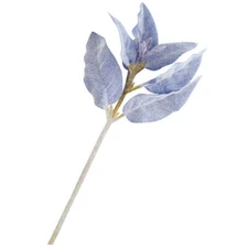 Factory Direct Craft Lavender Flocked Lamb's Ear Stems for Indoor Decor 4 S