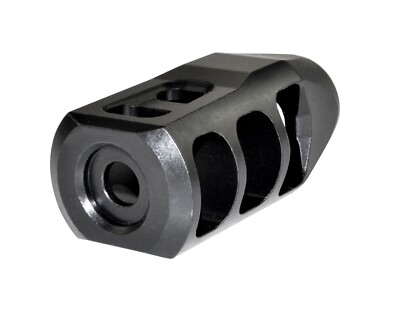 11/16'' 24 Steel Muzzle Brake for 450 Bushmaster with Free Crush Washer