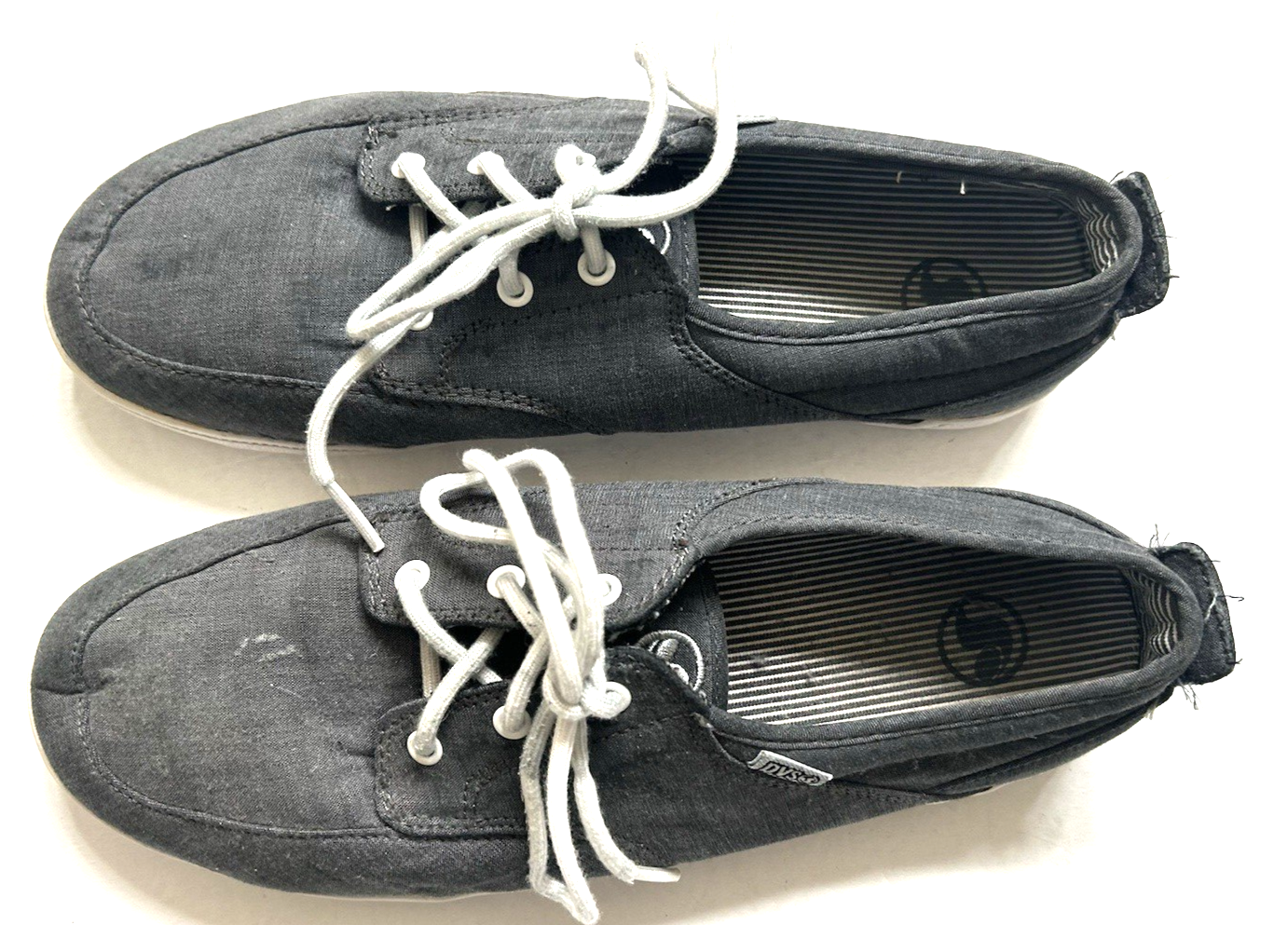 DVS Landmark Style Charcoal Gray Fabric Lace Up Brand-New Mens Size 10M Sneakers