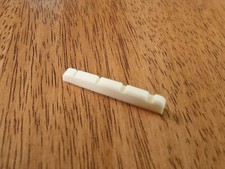 BONE GUITAR NUT 38MM SLOTTED FOR BASS GUITAR