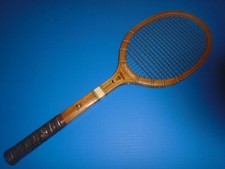 Antique Macgregor Tourney Wood Tennis Racquet. 14.2 oz. 4 5/8.