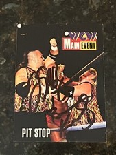 THE NASTY BOYS 1995 CARDZ WCW MAIN EVENT SIGNED AUTOGRAPHED CARD JSA CERTIFIED