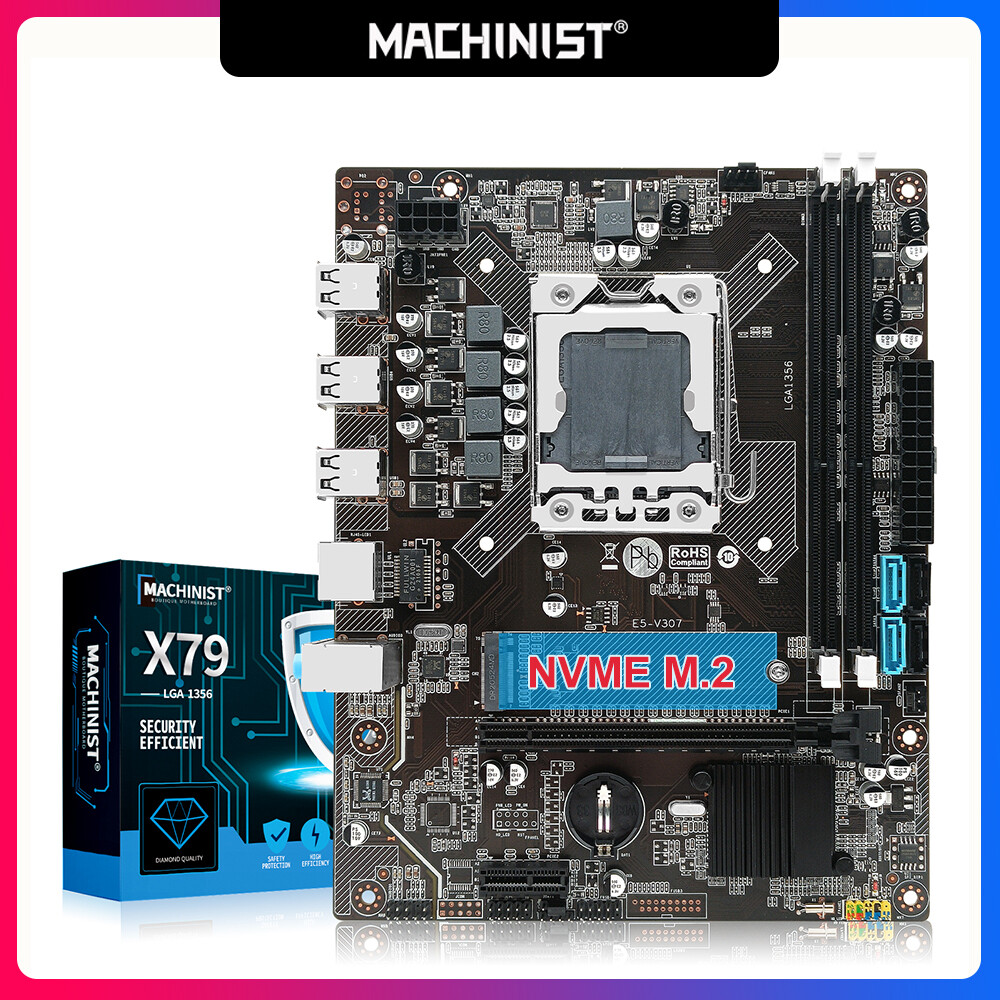 E5-V307 Intel X79 LGA1356 Desktop Motherboard M.2 NVME