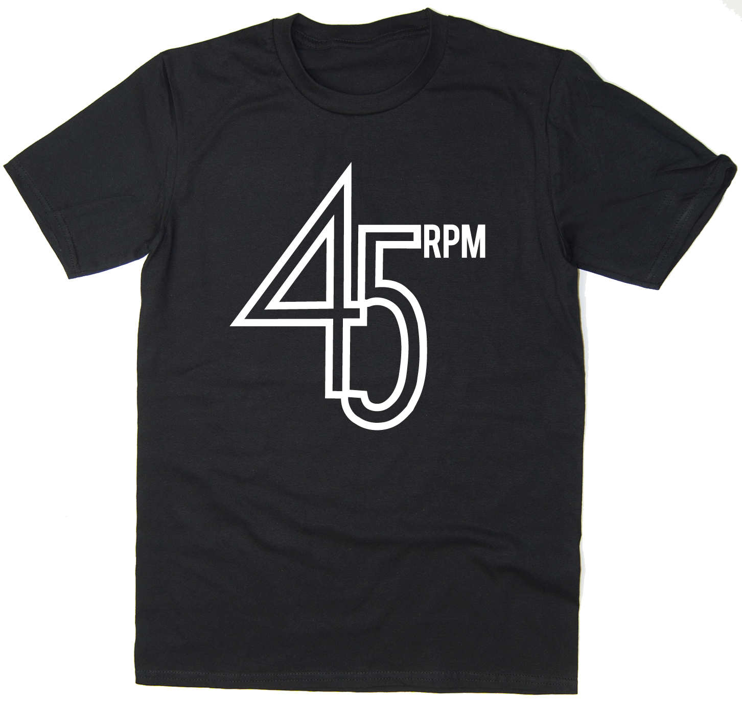 T-Shirt 45 Giri con Logo Vinile Soul foto 4