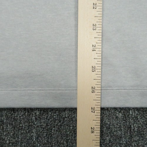 Vuori Pullover Mens Large Gray Sunday Element Half Zip Pockets Jacket V2033 - Picture 9 of 10