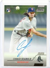 2022 Stadium Club Connor Seabold Base Auto #SCBA-CS Boston Red Sox