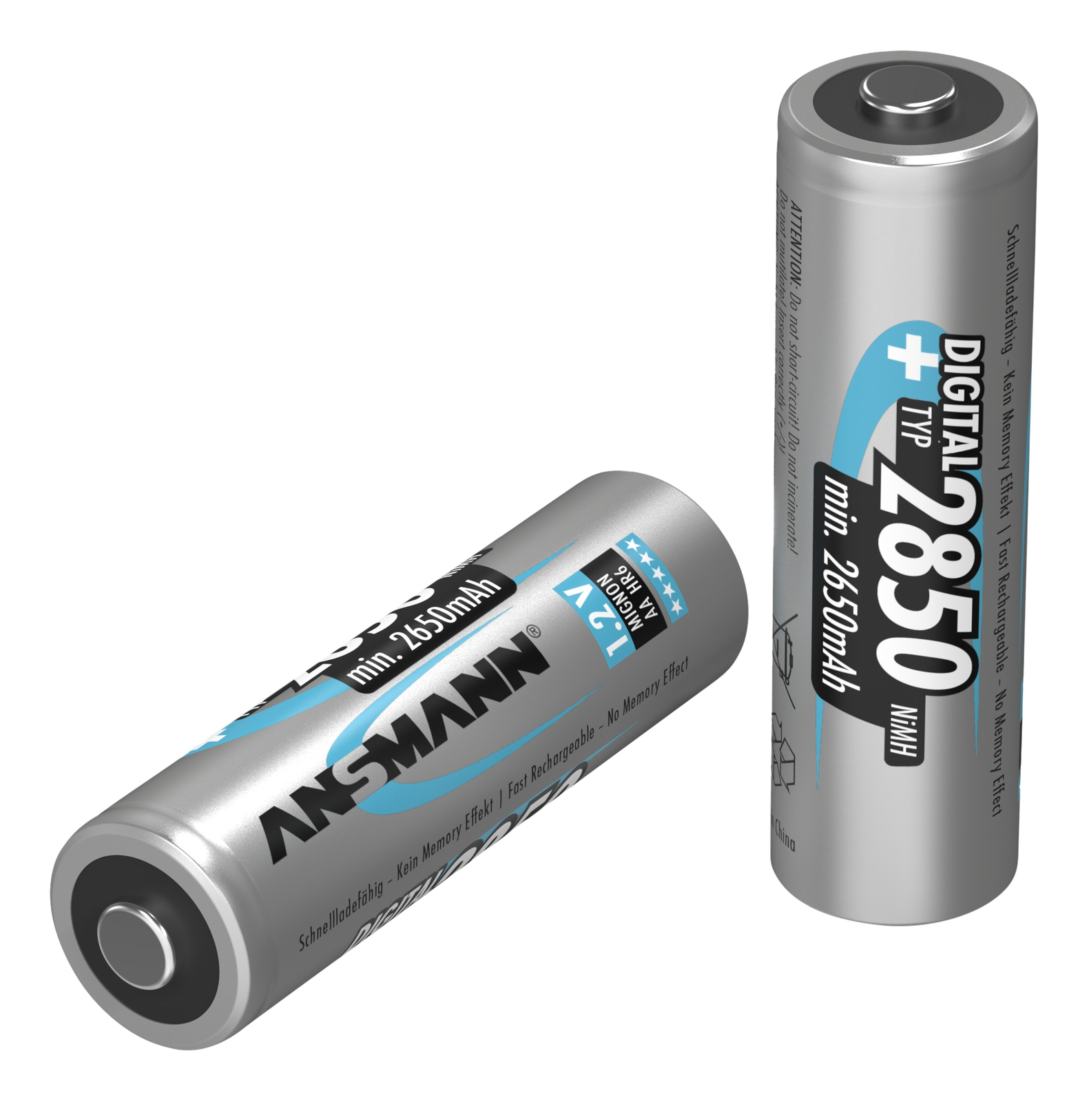 Thumbnail - Ansmann Digital Nimh Akku Mignon Aa Typ 2850mah 4 Stück