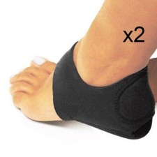 A Pair Plantar Fasciitis Foot Pain Arch Support Compression Yoga Relief New