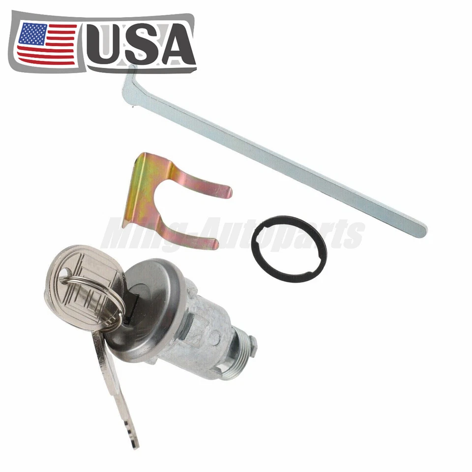 For Buick Cadillac Chevrolet Trunk Lock Cylinder with 2 Keys USA Foto 4 de 4