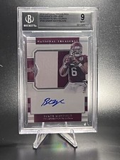 2018 Baker Mayfield National Treasures Collegiate Rookie Patch Auto #105 /49