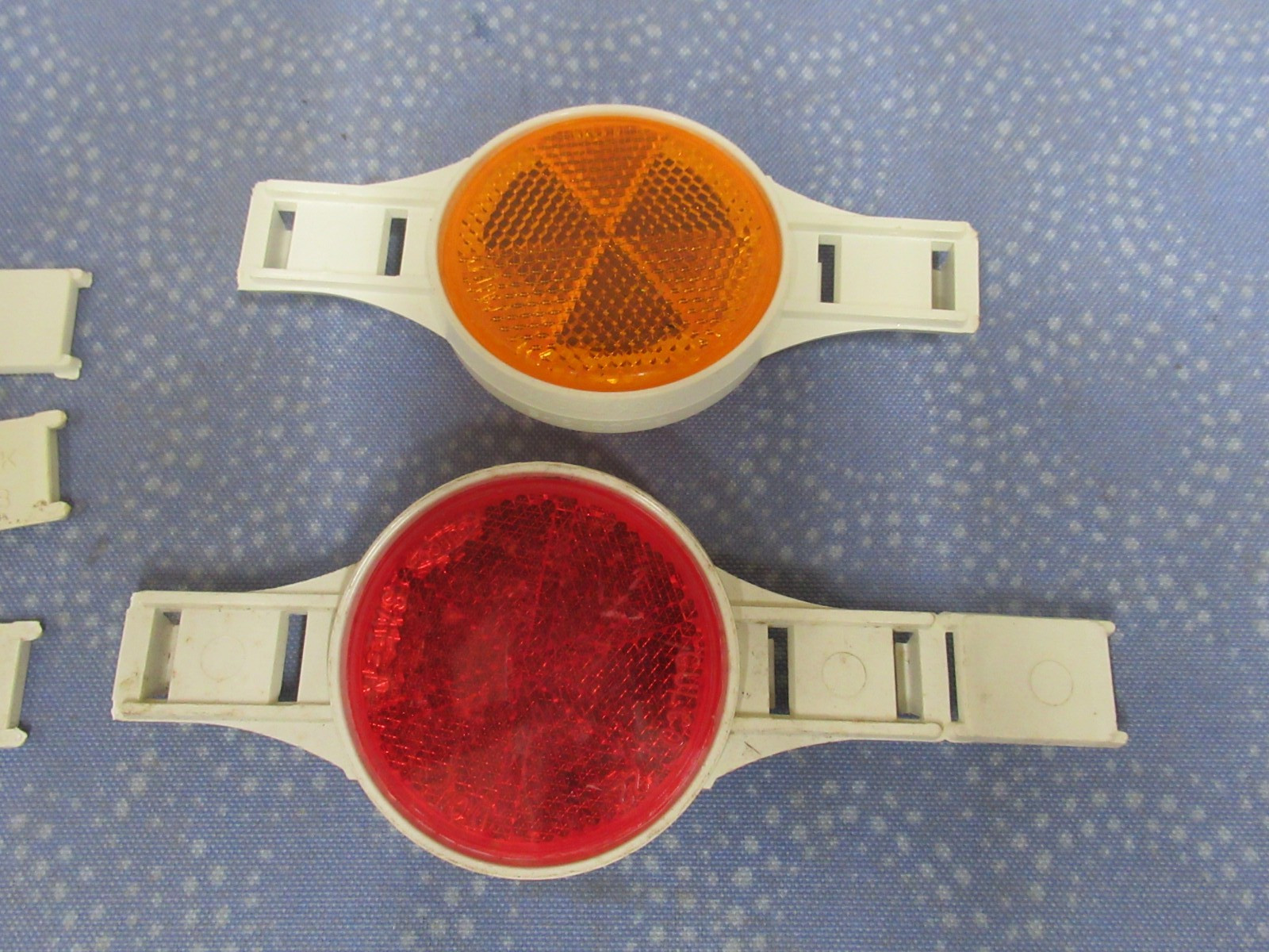 Vintage Bicycle Gulco Complete Visibility Reflector Wheel Kit #2402 - NOS