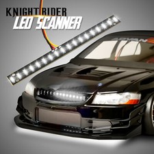 Scanner LED 1/10 RC KNIGHT RIDER effetto barra luminosa BIANCO