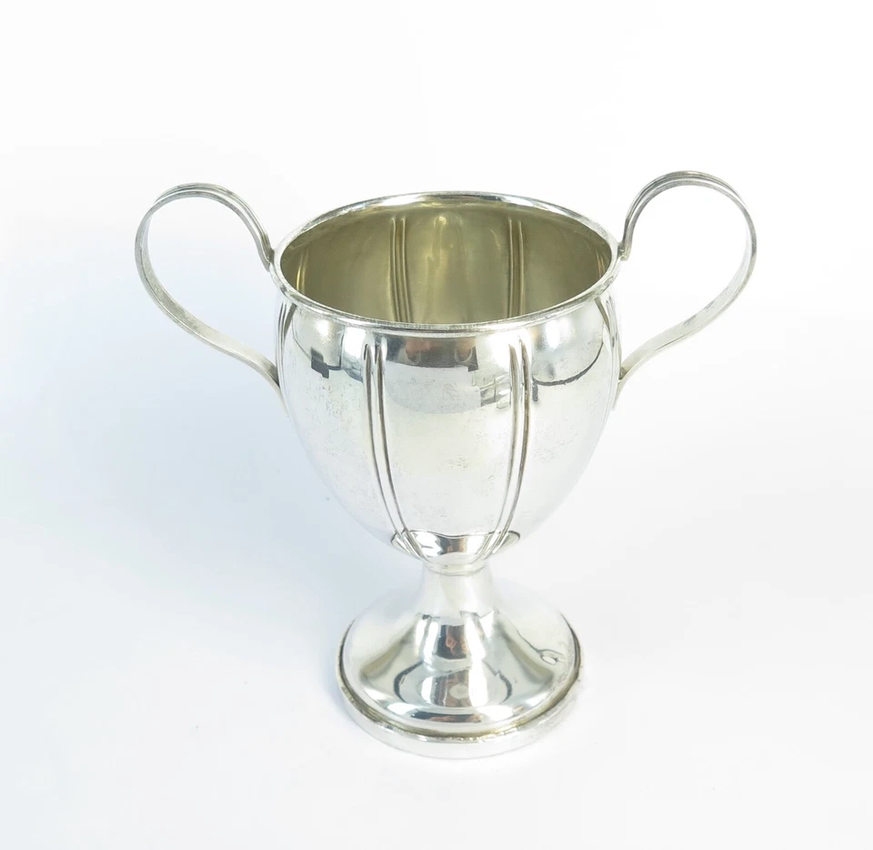 1920-30s M Fred Hirsch Silver Co, Jersey City NJ (MFH) Sterling Silver Trophy - image 4 of 4
