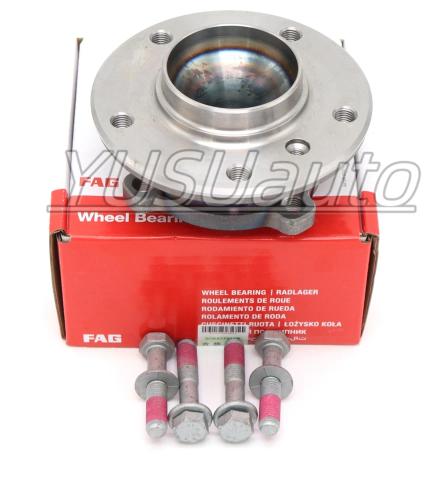 Buje de cojinetes de rueda delantera FAG de fabricante de equipos originales para BMW E90 E91 E92 E93 E87 31216765157 Foto 4 de 4