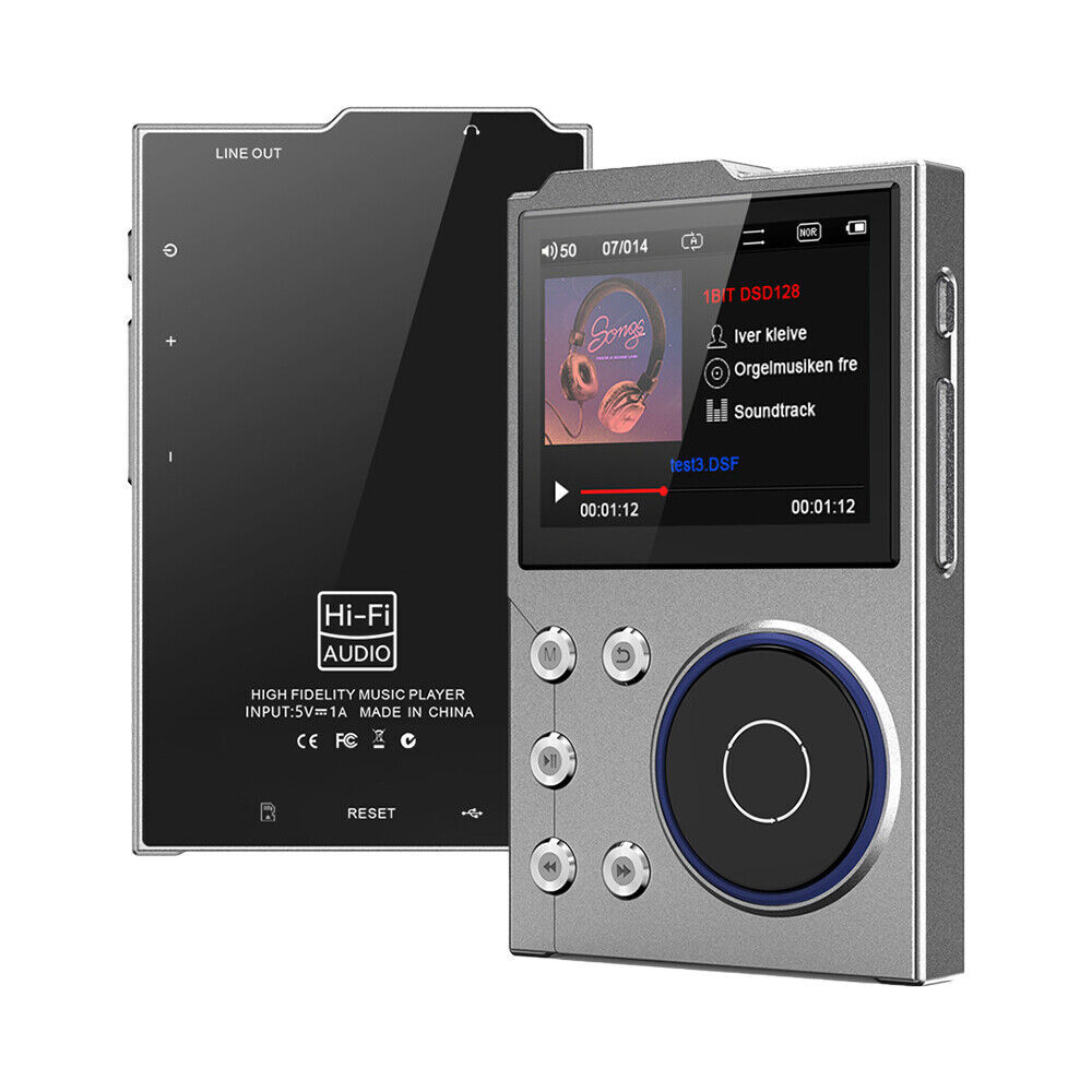 Bluetooth HiFi MP3 Player High Resolution Lossless DSD Digital Audio Music Play