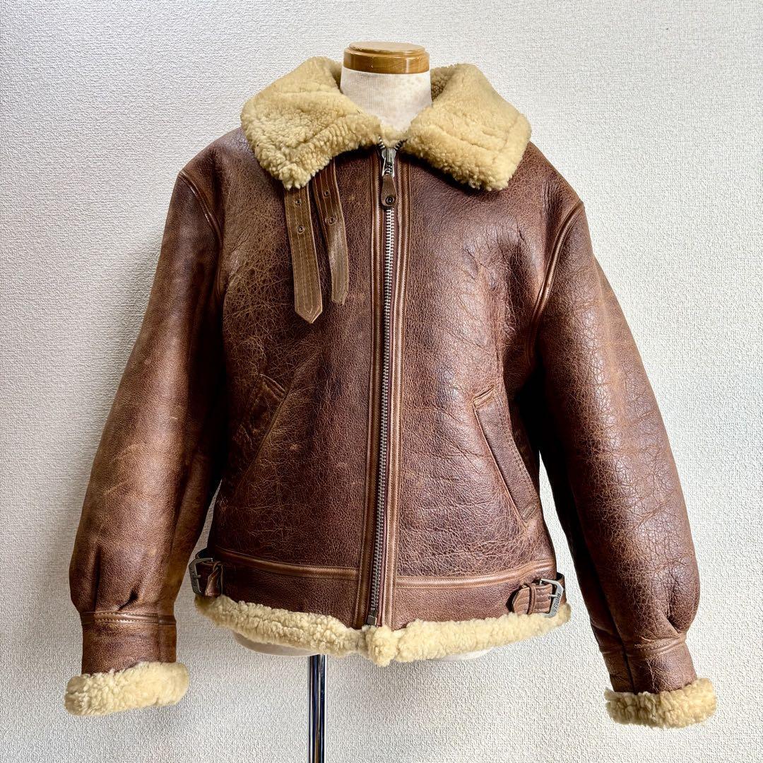 AVIREX B3 BOMBER JACKET REAL SHEARLING AVIREX B3 BOMBER JACKET REAL SHEARLING