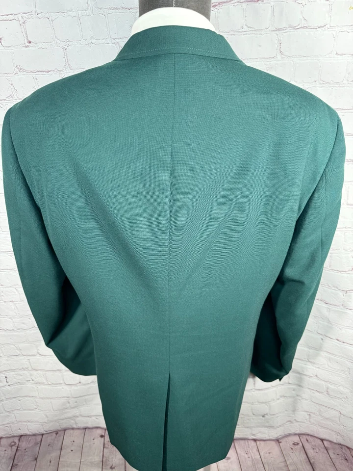 Chaqueta Blazer Abrigo Deportivo GOLF Calce Clásico Lana Verde JACK NICKLAUS Para Hombres 44L Foto 4 de 4