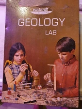 Skillcraft Geology Lab used, empty with styrofoam inserts.