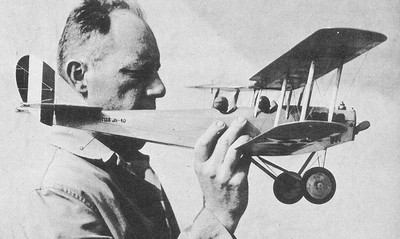 Model Airplane Plans (FF): Curtiss JN-4D ''JENNY'' ½A 34'' wingspan