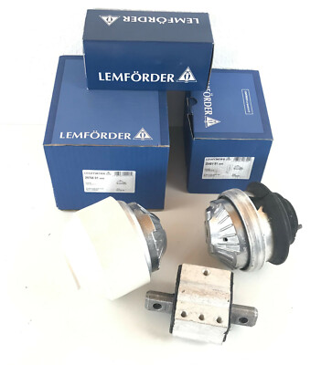 2x Motorlager Hydrolager Lemförder Lemforder links und rechts + Getriebelager 