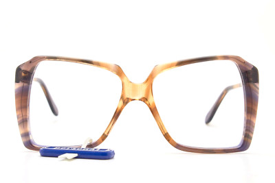 oversized unique butterfly eyeglasses PERSONAL MC-3 Tortoiseshell Frames 80s