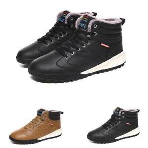 Men's Outdoor Shoes Winter High Shoes Thicken Warm Boots Snow Boots Size 39-48