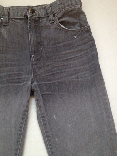 VGUC GapKids Skinny Gray Boys Pants Jeans 12 Regular - Imagen 2 de 9