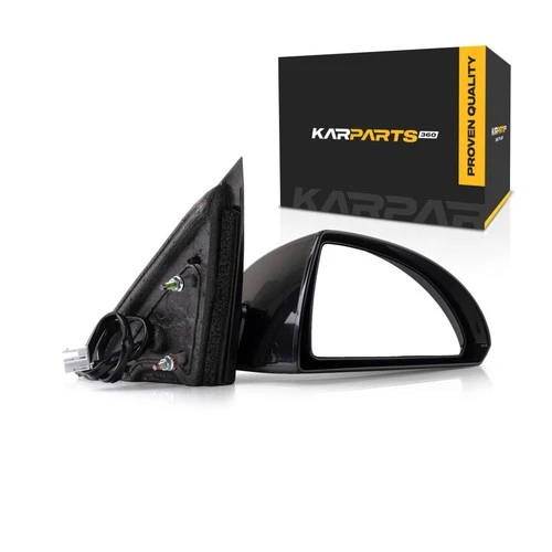 For Chevy Impala 2006-2015 Power View Door Mirror Passenger Side | Smooth Black