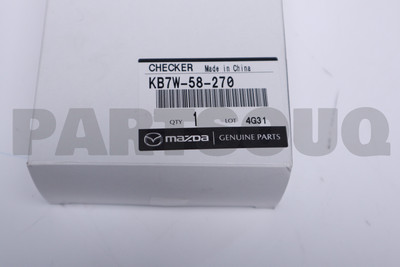 KB7W58270 Genuine Mazda CHECKER,DOOR KB7W-58-270 | eBay