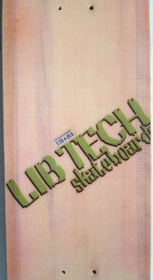 Vintage Lib Tech Skateboard Deck 7.75 x 31.5 Graphic 90s 2000s | eBay