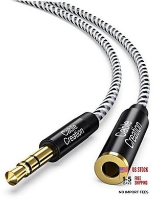 3.5mm Headphone Extension Cable,  3.5mm Male to Female Stereo Audio Cable