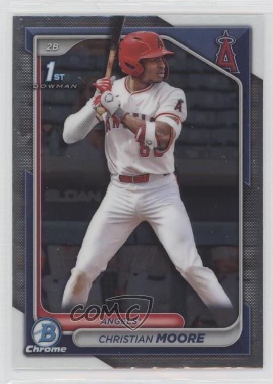 2024 Bowman Draft Chrome Christian Moore #BDC-13 6u5