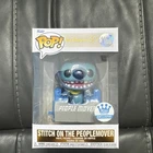 Funko Pop 1165 Disney Stitch On The People Mover Funko Exclusive Disney World 50