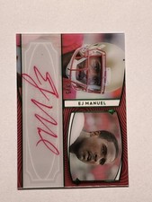 2013 Press Pass Showcase Blue /5 EJ Manuel #SC-EM Auto no9