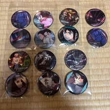 Demon Slayer Mugen Train Movie Can Badge Set Anime Pin New Rare Collectible