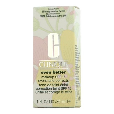 Clinique Even Better Makeup SPF 15 Evens and Corrects WN 94 Deep Neutral 30ml